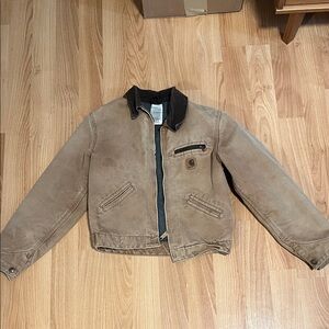 Carhartt Kids Tan and Black Jacket
